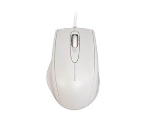 Mus - LC Power m710W - mouse - USB - white - Mus - Optisk - 3 knapper - Hvit - LC-M710W