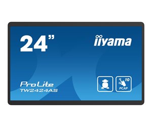 Skjerm - 24" iiyama ProLite TW2424AS-B1 - LED monitor - Full HD (1080p) - 24" - TW2424AS-B1