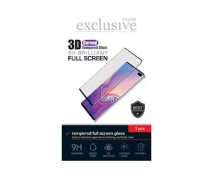 Mobil - Beskyttelsesglass - Insmat 3D Curved Brilliant Full Screen - screen protector for mobile phone - 861-1434