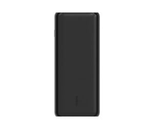 Nødlader - Belkin BoostCharge power bank - 2 x USB 24 pin USB-C - 20 Watt Nødlader - 20000 mAh - BPB014BTBK