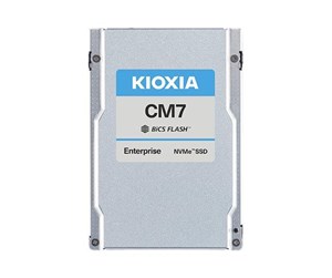 SSD - Kioxia CM7-V Series KCMYXVUG12T8 - SSD - Enterprise Mixed Use - 12800 GB - sanitize instant erase (SIE) - PCI Express 5.0 (NVMe) - KCMYXVUG12T8