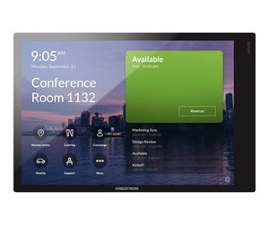 Veggmontering, AV-braketter & AV-møbler - Crestron Electronics Crestron TSS-770 Series TSS-770-T-B-S-LB KIT - for Microsoft Teams - room manager - Bluetooth 802.11a/b/g/n/ac - smooth black - TSS-770-T-B-S-LB KIT