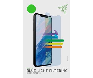 Mobil - Beskyttelsesglass - Razer Blue Light Filtering Screen Protector for Apple iPhone 11 Pro - RC21-0146BL07-R3M1