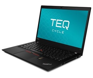 Bærbar PC - Teqcycle Lenovo ThinkPad T490 - 14" | Core i5 | 16GB | 256GB | Premium+ Grade | Refurbished - TLT490MX06P