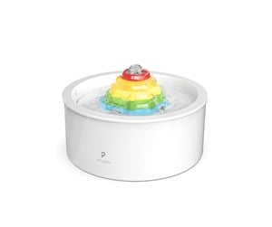 Hund - Pet Libro RAINBOW WATER FOUNTAIN-UK&EU ADAPTER - PL-WF004-91W