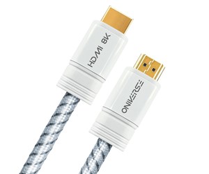 Spill - Tilbehør - Oniverse 8K HDMI CABLE - WHITE - ONICAB2-HDMI-WHT