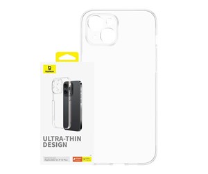 Mobil - Deksel og etui - Baseus Phone Case for iPhone 15 Plus  OS-Lucent Series (Clear) - P60157204203-02