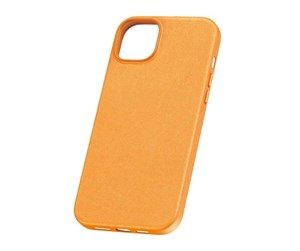 Mobil - Deksel og etui - Baseus Phone Case for iPhone 15 Plus  Fauxther Series (Orange) - P60157304713-02