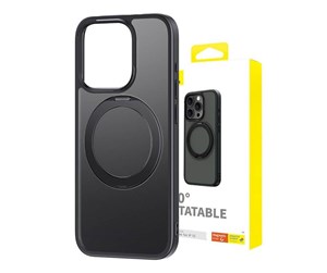 Mobil - Deksel og etui - Baseus Magnetic Phone Case for iPhone 15  CyberLoop Series (Black) - P60160500103-00