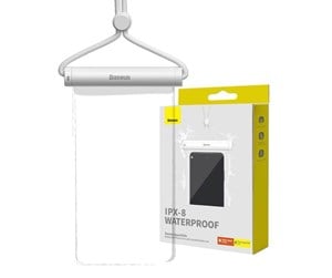 Mobil - Deksel og etui - Baseus Waterproof phone case  AquaGlide with Cylindrical Slide Lock (white) - P60263701213-00