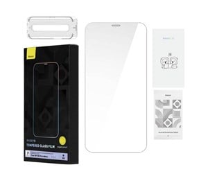 Mobil - Beskyttelsesglass - Baseus Tempered Glass  0.4mm Iphone 12 Pro  MAX + cleaning kit - SGKN030502