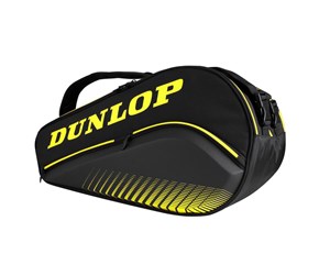 Sport & Fitness - Dunlop Padel Bag Paletero Elite Black/Yellow - DU295500BL/YEONE SIZE