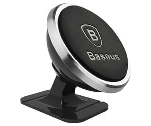 Mobil - Andre tilbehør - Baseus Magnetic car holder for smartphone (silver) - SUCX140012