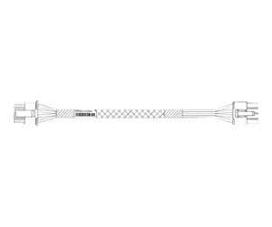 Strømkabel (intern) - Lenovo - power cable 8 pin PCIe power - 19 cm - 4X97A76342