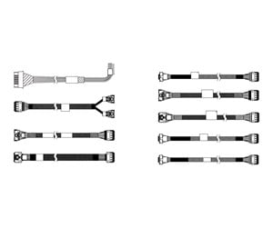 Diverse kabel - Lenovo storage cable kit - 4X97A85171