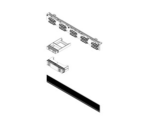 Kabinett tilbehør (kjølepasta mv.) - Lenovo ThinkSystem - server accessories kit - 1U - 4XH7A83859