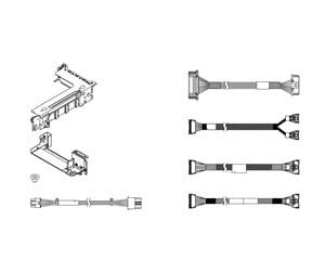 Dokkingstasjon - Lenovo Riser 3 Option Kit - riser card - 4XH7A85885