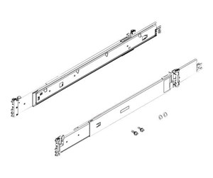 Rackskap - Lenovo - toolless slide rail kit - 4M17A69408