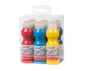 Kreative leker - Creall Spongy Paint Sticks 6x70ml - 35026