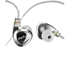 Hodetelefoner - Earfun Wired earphones EarFun EH100 (silver) - EH100