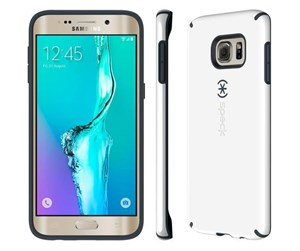 Mobil - Deksel og etui - Speck CandyShell Samsung Galaxy S6 edge+ (White / Charcoal) - 73069-B860