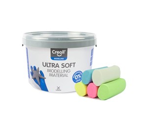 Kreative leker - Creall Ultra Soft Clay Pastel 1100gr. - 25935