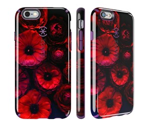 Mobil - Deksel og etui - Speck CandyShell Inked iPhone 6/6s (Moody Bloom / Acai Purple) - 73774-C262