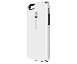 Mobil - Deksel og etui - Speck CandyShell FacePlate iPhone 6/6s (White / Charcoal Grey Core) - 74013-B860