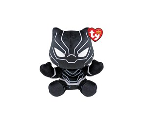 Reklameartikler - Ty - Beanie Boos: Black Panther - Bamser & kosedyr - 0008421440009