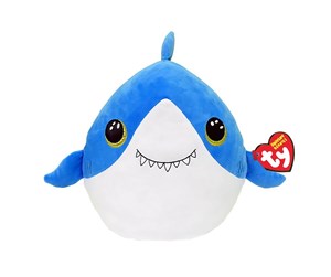 Dukker, Bamser & Utstyr - Ty SquishaBoo Finsley Shark - 0008421392681