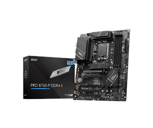 Hovedkort - MSI PRO B760-P DDR4 II Hovedkort - Intel B760 - Intel LGA1700 socket - DDR4 RAM - ATX - PRO B760-P DDR4 II