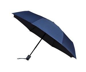 Fritid & Reise - miniMAX Auto Open + Close Umbrella -  100 cm - Blue - LGF-400-8048