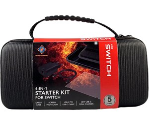 Spill - Tilbehør - Deltaco Starter Kit - Bag - Nintendo Switch - 4222241