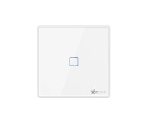 Smarthus - Sonoff Smart Wireless Wall Switch  T2EU1C-RF 433MHz (1-channel) - M0802030009