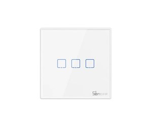 Smarthus - Sonoff Smart Wireless Wall Switch  T2EU3C-RF 433MHz (3-channel) - M0802030011