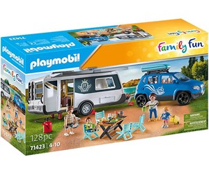 Playmobil - Playmobil Family Fun - Campingvogn med bil - 71423