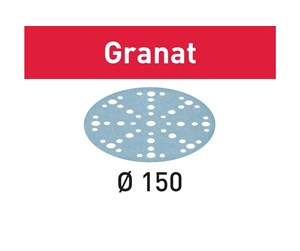 Slipemaskin - Festool Sanding paper Granat STF D150/48 P180 GR/100 - 575166