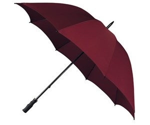 Fritid & Reise - Falcone Golf Umbrella Extra Strong -  130 cm - Bordeaux Red - GP-52-8070