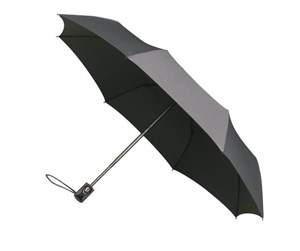 Fritid & Reise - miniMAX Auto Open + Close Umbrella - 100 cm - Grey - LGF-400-8117