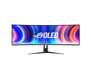 Skjerm - 49" ASUS ROG Swift PG49WCD - 5120x1440 (DQHD) - 144Hz - QD-OLED - Curved - 90LM09C0-B01970