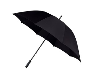 Fritid & Reise - Falcone Golf Umbrella Extra Strong  - 130 cm - Black - GP-52-8120