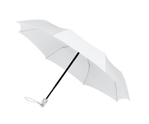 Fritid & Reise - miniMAX Auto Open + Close Umbrella - 100 cm - White - LGF-400-8111