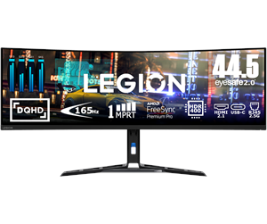 Skjerm - 44.5" Lenovo Legion R45w-30 - 5120x1440 - 165Hz - VA - 75W USB-C - Curved - 67B1GAC3EU