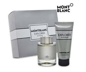 Parfyme & Dufter - Mont Blanc Montblanc - Explorer Platinum EDP Giftset - MONMB025C02S2