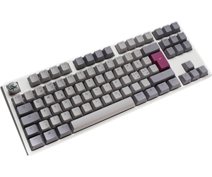 Tastatur - Ducky One 3 - Mist Nordic - TKL - Cherry Blue - RGB - ND - Gamingtastatur - Nordisk - Grå - DKON2187ST-CFIPDMIWHHC2