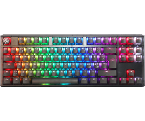 Tastatur - Ducky One 3 - Aura Black Nordic - TKL - Cherry Brown - RGB - ND - Gamingtastatur - Nordisk - Svart - DKON2187ST-BFIPDABAAAC1