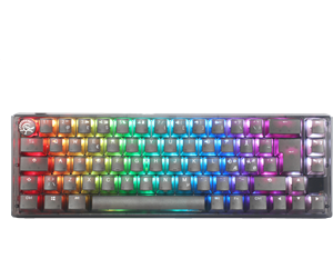 Tastatur - Ducky One 3 - Aura Black Nordic - SF 65% - Cherry Brown - RGB - ND - Gamingtastatur - Nordisk - Svart - DKON2167ST-BFIPDABAAAC1