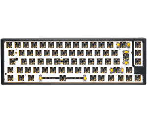 Tastatur - Ducky One 3 - Classic - SF 65% - RGB - ND - Barebone ISO (No Switches / Keycaps) - Gamingtastatur - Nordisk - Grå - DKON2167ST-ISO01