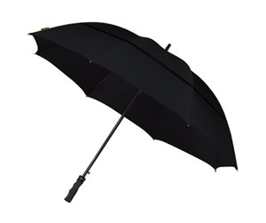 Fritid & Reise - Falcone Golf Umbrella - Automatic - 120 cm - Black - GP-99-8120