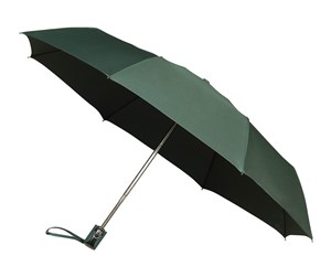 Fritid & Reise - miniMAX Auto Open + Close Umbrella -  100 cm - Dark Green - LGF-400-8039